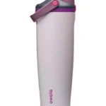 Owala FreeSip Sway Insulated Stainless Steel Water Bottle with Two-Way Spout, Built-In Straw and Bucket Handle, Made for Travel, School, and Sports, 40oz, BPA Free, Leak Proof, Dreamy Field