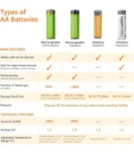 Amazon Basics 20-Pack AA Alkaline Batteries, 1.5 Volt, 10-Year Leak-Free Shelf Life, for Everyday and Household Devices - Image 2