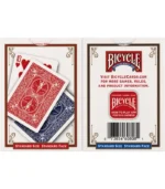 Bicycle Standard Playing Cards, Standard Poker Size Deck of Cards, Red & Blue (2 Pack), Classic Cards for Poker, Blackjack, Family Game Night & Card Games, Fun for All Ages - Image 2