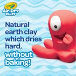 Crayola Air Dry Clay (5lbs), Teacher Supplies, Natural White Modeling Clay for Kids, Sculpting Material, Bulk Craft Supplies for Art ClassroomsAbout this item CRAYOLA AIR DRY CLAY: Includes 5 pounds of Crayola Sculpting Clay in a re-sealable bucket. BULK TEACHER SUPPLIES: Stock up on teacher classroom must haves, including Crayola bulk packs of crayons, markers, and more. Great for kindergarten, preschool, elementary school, art rooms, and group projects. DIY CLAY PROJECTS: Crayola Air Dry Clay lets you use traditional clay sculpting techniques such as coil, slab, pinch, and score-and-weld. Add water to make the clay softer for ease of use! HANDS ON LEARNING: Perfect for classrooms and group activities, this 5lb bucket of bulk clay is a great resource for teachers looking to facilitate hands-on learning. USE WITH PAINT: Crayola Project Paints & Acrylic Paints work well for adding details to your air dry clay creations. EASY CLEAN-UP: Resealable plastic bucket of Air Dry Clay is a snap to clean up. LONG LASTING: Store unused clay in an airtight container to keep it fresh and ready to reuse. - Image 2
