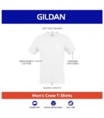 Gildan Men's Crew T-Shirts, Multipack, Style G1100 - Image 3
