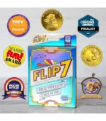 USAOPOLY Flip 7, The Ultimate Blend of Press Your Luck & Strategy, Fast-Paced Addictive Card Game,Quick to Learn & Easy to Teach,Perfect for Game Nights, 3+ Players, Ages 8 & Up, 20 Minutes Play Time - Image 2