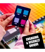 HUES and CUES - Vibrant Color Guessing Board Game for 3-10 Players Ages 8+, Connect Clues and Guess from 480 Color Squares - Image 2