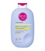 eos Shea Better Body Lotion Vanilla Cashmere, 24-Hour Moisture Skin Care, Lightweight & Non-Greasy, Natural Shea, Vegan, Vanilla Body Lotion, 16 fl oz
