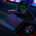 Redragon S101-3 Wired RGB Backlit Gaming Keyboard and Mouse Combo, Programmable Keyboard and Mouse (800-7200DPI), Gaming Headset Mouse Pad Combo All in 1 PC Gamer Bundle for Windows PC (Black)
