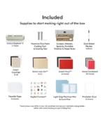 Cricut Explore 5 Essential Bundle + Rainbow Sampler - for Vinyl, HTV, Stickers, Cards & Custom Decals - Includes Smart Vinyl, Smart Iron-On, Printable Vinyl, Cardstock & 100+ Project eBook - Image 2