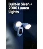 Ring Floodlight Cam Wired Plus, Outdoor home or business security with motion-activated 1080p HD video and floodlights, White - Image 2