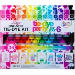 Tulip One Step Tie Dye Kit: Tie Dye Party Supplies, 18 bottles